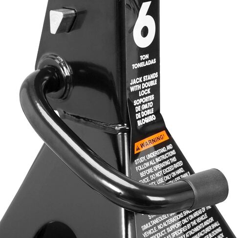 BIG RED Torin Steel Car Jack Stands: 2 Ton (4,000 lb.) Capacity, Red, 1 Pair in Saudi Arabia