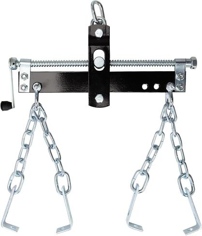 BIG RED AT32100BR-3 Torin Engine Load Leveler, 3/4 Ton (1,500 lb.) Engine Hoist Shop Crane Accessory with Adjustable Handle, Steel 3 Position Engine Leveler, Black in Saudi Arabia