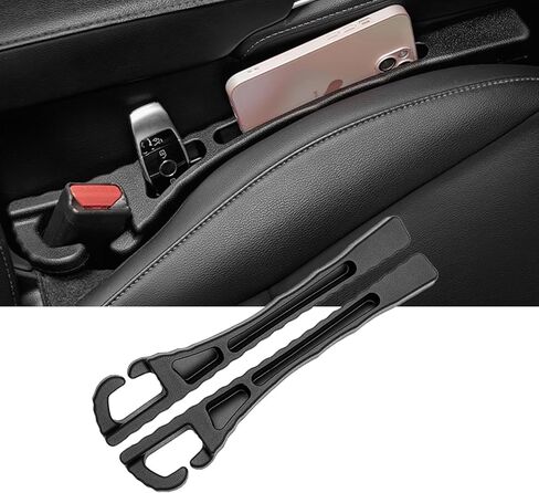 Pincuttee 2PC Car Seat Gap Filler Organizer,Gap Filler Organizer for Car,Universal Fit Car SUV Truck,Organizer Fill The Gap Between Seat and Console in Kuwait