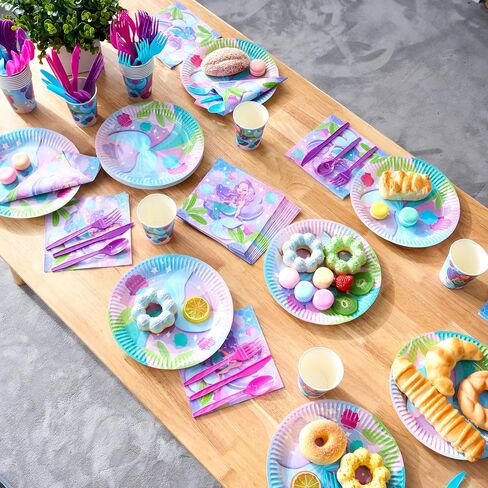 JOYIN 145 Piece Dinosaur Birthday Party Supplies with Trex Banner, 24 Serves dinosaur Disposable Tableware Set with Plates, Cups, Napkins, and Cutlery Sets for Dinosaur Themes Party Kids Years in Kuwait
