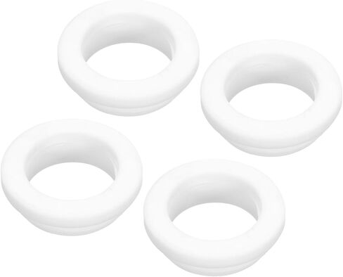 MECCANIXITY 4Pcs Snap Rubber Grommet Hole Plug Mount Dia 18mm ID 14mm H 9mm Narrow Groove Width 2mm Seal Anti-Scratch for Electrical Box Cable Pipes Transparent in Saudi Arabia