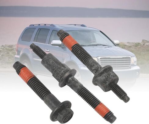 مجموعة أدوات مسمار مشعب العادم متوافق مع Ram 1500 Durango Dakota 4.7L V8 مجموعة أدوات مشعب العادم لجراند شيروكي استبدال #6505257AA 6504331 6504340 in Saudi Arabia