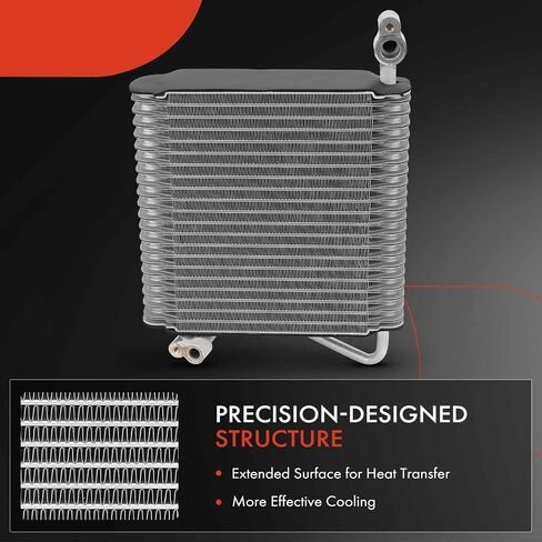 A-Premium A/C Evaporator Core Compatible with Chevrolet Express 1500 2003-2014, Express 2500 3500 2003-2021, C4500 Kodiak 2003-2009, C5500 6500 7500 Kodiak, C8500, T8500 & GMC Savana 4500 in Saudi Arabia