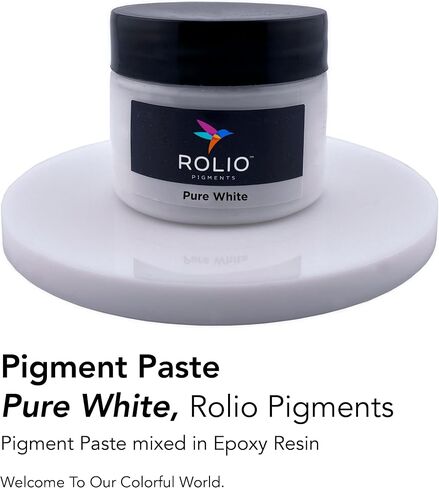Rolio Resin Color Pigment, 10 Colors, Primary Set, 1 oz Pigment Paste Set for Epoxy Resin, Mica Powder - Concentrated Colorants for Art, DIY Crafts, Jewelry Making, Molds, and Coating Projects in Kuwait