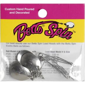 Betts 30-5-0N Jig Spinners, 5-Pack, Nickel