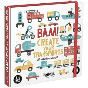 Bam! Transports! 16 Wooden Stamps in Saudi Arabia