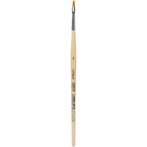 da Vinci Student Series 303 Junior Paint Brush, Round Elastic Synthetic with Lacquered Non-Roll Handle, Size 2