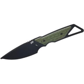 Schrade Delta Class Outback Fixed Blade with 3CR13 Steel Black Oxide Blade for Outdoor Survival