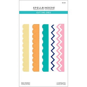 Spellbinders S6-206 Basic Borders Etched Dies