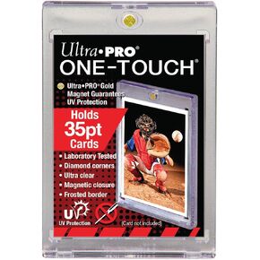 Ultra Pro One Touch Magnetic Standard Card HolderCASE of 25 (Fits up to 35 Pt Card) Sports Trading Cards Collecting Supplies