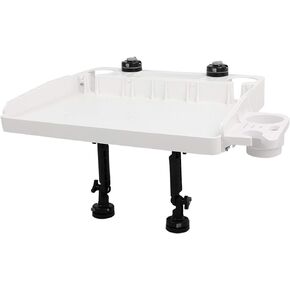 HITORHIKE Bait Board Set with Mounts and Extenders White Cutting Board 26.8"(L) X 18.5"(W) Filet Table