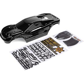 SummitLink Custom Body Police Style Compatible for Rustler 4X4 1/10 Scale RC Car or Truck (Truck not Included) R4-PB-02