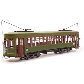 53012 New Orleans Cable Car 1:24 Streetcar Named Desire - Wood Model Kit to Build for Adult