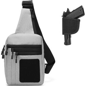 Tactical Sling Chest Bag Concealed Carry Bags with Gun Holder EDC Shoulder Crossbody Casual pack in Kuwait