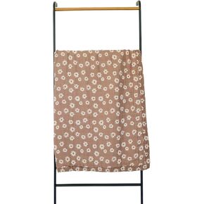 Mebie Baby Muslin Quilt, Wildflower, 100% Muslin Cotton Baby Blankets for Girls and Boys, Muslin Baby Blanket for Newborns, Babies, Toddler, Soft Muslin Swaddle Blankets, 47"x47"