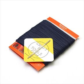 Royal Blue 1.0mm RITZA 25 Tiger Thread for Leather Craft | Waxed Tiger Thread | Ritza 25 Thread | Waxed Polyester | Saddlers Thread