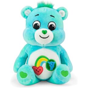 plush Care Bears Basic Bean - I Care Bear - 9", ECO Friendly, Soft Huggable Material!