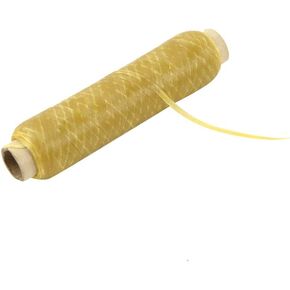 Treasure Gurus 30lb Test Sinew Natural Craft Thread Bobbin 45 Yd Roll Artificial Wax Sinue