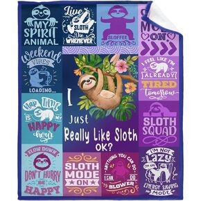 Just A Girl Who Loves Wolves Blanket Funny Throw Fleece Soft Cozy Fuzzy Blankets for Gift Picnic Decor for Kids Girls Boys for Room Couch House Travel Full Size 40''×50''for Kids/Children