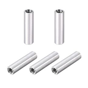 uxcell 5 Pcs M3x30mm Round Aluminum Standoff Column Spacer Female for Drone FPV Quadcopter Racing RC Multirotors Parts DIY