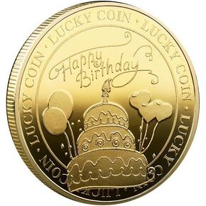 Cartoon Story Tooth Fairy Medallion Children's Tooth Changing Commemorative Gift Small Gift Golden Commemorative Coin