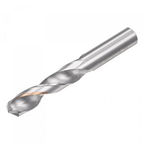 uxcell Solid Carbide Drill Bits, 8.7mm C2/K20 Tungsten Carbide Jobber Drill Bits Straight Shank Drilling Tool for Stainless Steel Aluminum Iron Metal Plastic