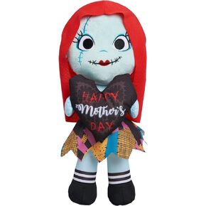 Just Play Disney Tim Burton's The Nightmare Before Christmas Mother’s Day 16-inch Large Plush Sally Doll, Kids Toys for Ages 3 Up