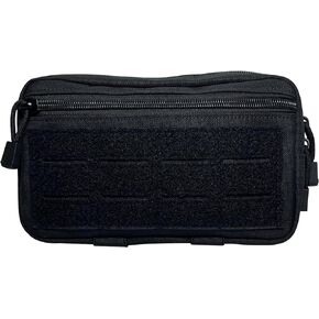 HAYUNEVER Tactical Molle Admin Pouch, Utility EDC Tool Pouch Waist Pack for Vest Battle Belt Accessory Bag