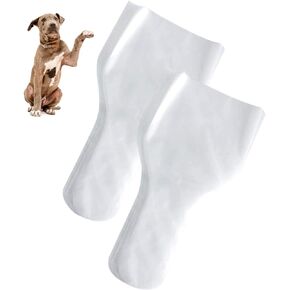 100pcs Disposable Canine Semen Collection Cones Bag Sleeves Dog Artificial Insemination Sheaths Canine