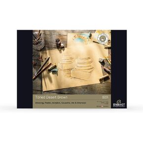Rembrandt Paper Toned Desert Brown 11.7 x 16.5 (A3) 50 Sheets (93080011)