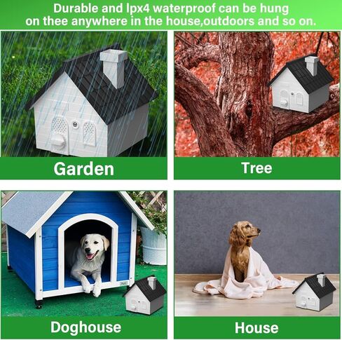 جهاز مضاد للنباح، أجهزة ردع لحاء الكلاب، جهاز مضاد للنباح داخلي وخارجي، أجهزة تحكم في نباح الكلاب بالموجات فوق الصوتية مع 4 أوضاع تصل إلى 50 قدمًا، جهاز مضاد للنباح للكلاب، كاتم صوت لنباح الكلاب in Kuwait