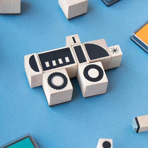 Bam! Transports! 16 Wooden Stamps in Saudi Arabia