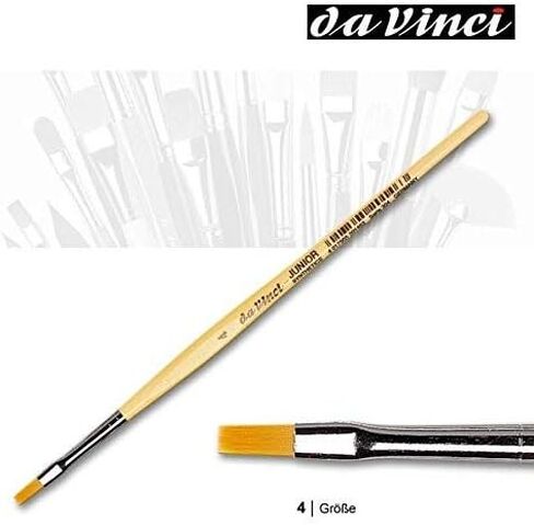 فرشاة طلاء Da Vinci Student Series 303 Junior، دائرية مرنة صناعية بمقبض غير قابل لللف، مقاس 2 in Kuwait