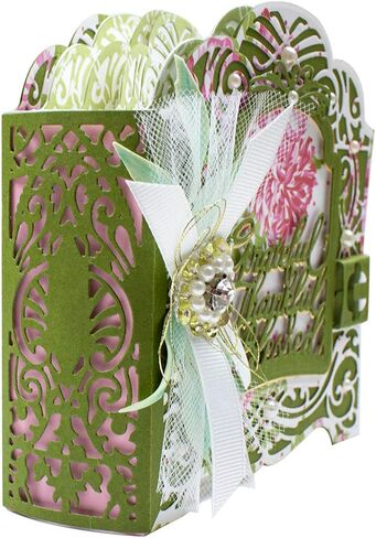 SPELLBINDERS PAPERCRAFTS, INC SHAPEABILITIES DIES EDGE SPINE، الحواف والأشواك المزخرفة in Saudi Arabia