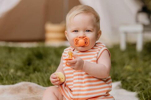 لهايات BIBS - مجموعة سوبريم | لهاية أطفال خالية من مادة BPA | صنع في الدنمارك | مجموعة من 2 لهايات مميزة باللون الوردي للأطفال | الحجم 0-6 أشهر in Saudi Arabia