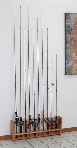 Wooden Mallet, 10, Black Fishing Rod Rack in Kuwait