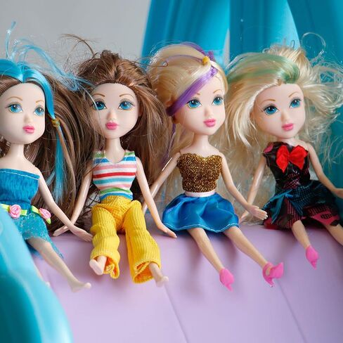 Liberty Imports 12 Pack: American Fashion Beauty Dolls in Individual Boxes - 10" Girls Runway Divas Multipack Toys Bundle Bulk Party Favors Supplies (10") in Saudi Arabia