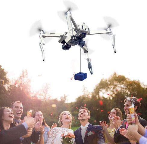 جهاز توصيل الحمولة من RCGEEK متوافق مع جهاز إسقاط قاذف النقل بدون طيار DJI Mavic Mini 2 in Kuwait