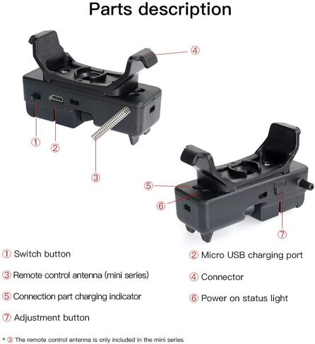 جهاز توصيل الحمولة من RCGEEK متوافق مع جهاز إسقاط قاذف النقل بدون طيار DJI Mavic Mini 2 in Kuwait