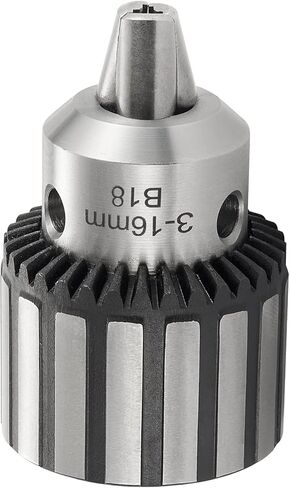 Eumtenr Heavy Duty R8 Drill Chuck, 5/8" Capacity with R8 Precision Shank and K32 Chuck Jaw Tightening Key (B18 3-16 MM) in Saudi Arabia