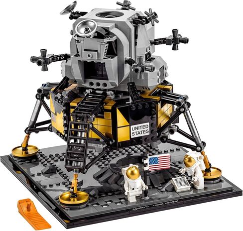 LEGO Creator Expert NASA Apollo 11 Lunar Lander 10266 Building Toy Set for Ages 16+ (1087 Pieces) in Saudi Arabia