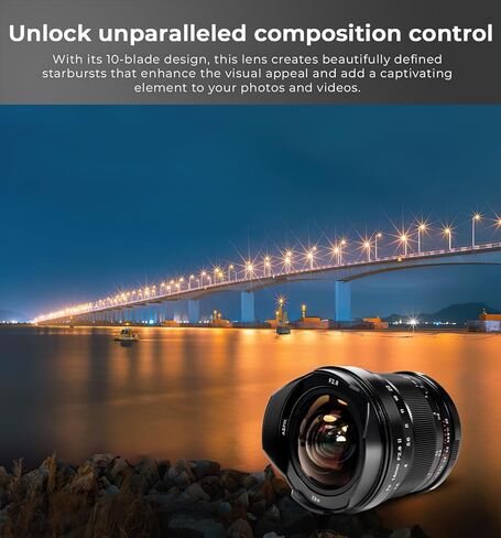 عدسة يدوية بزاوية عريضة للغاية مقاس 14 مم F2.8 II من Pergear، متوافقة مع كاميرات Nikon Z-Mount ذات الإطار الكامل بدون مرآة Z5 Z6 Z7 Z6II Z7II Z9 in Kuwait