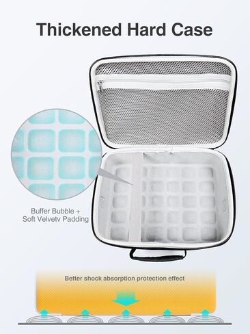 حافظة صلبة فاخرة لطابعة الصور Canon SELPHY CP1300/ CP1200/ CP1500، حقيبة حمل لطابعة الصور Canon SELPHY CP1300/ CP1200/ CP1500، حافظة فقط in Kuwait