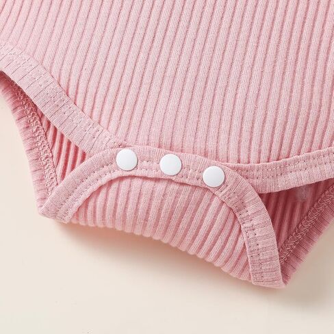 My First Valentine's Day Newborn Baby Girl Outfits Letter Romper Love Heart Print Bell-Bottom Flare Pants Headband in Kuwait