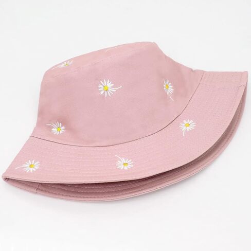 Taidor Print Cotton Bucket Hat Beach Hat Summer Travel Sun Hats Fisherman Cap in Saudi Arabia