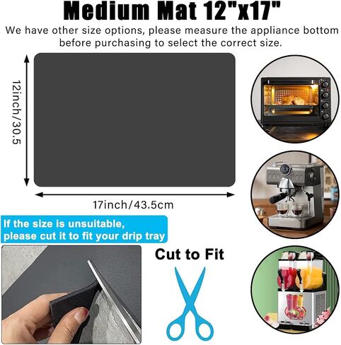 Kitchen Appliance Sliders 360 Degree Rotation Moving on Counter, Appliance Slider Cut to Fit, Mat for Kitchenaid Mixer with Kitchen Accessories,Appliance Mover for Espresso Machine, Food Processor in Saudi Arabia