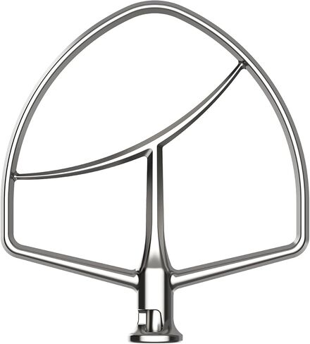 ملحق مجداف من الفولاذ المقاوم للصدأ لخلاط حامل كيتشن ايد بسعة 5 كيو تي/6 كيو تي، استبدال المضرب المسطح للخلاط الاحترافي 5 بلس والخلاط الاحترافي من سلسلة 600، آمن للاستخدام في غسالة الأطباق من إنومون in Kuwait