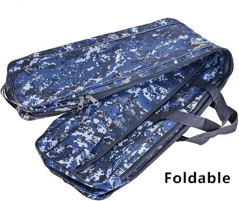 Toasis Fishing Rod Carrier Bag Fishing Pole Carrying Case for Travel 4.26 Ft Length 1.3M (Olive) in Saudi Arabia