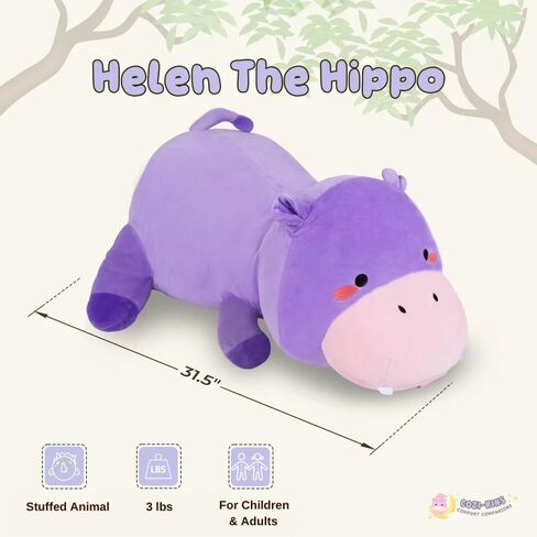 Cozi-Kins Weighted Stuffed Animals for Adults and Kids - 3 Lbs of Calming Comfort, Washable Liner, Weighted Dino Stuffed Animal, Weighted Plushies Ideal Gift, 24 Inches… in Kuwait