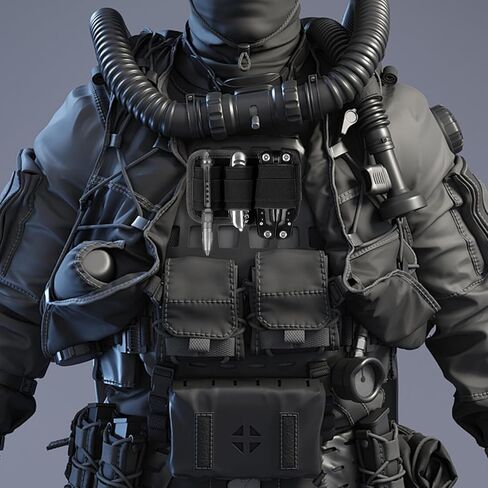 Focalmotors 3 قطعة منظم وحدات التكتيكية فائدة المشرف EDC إدراج الحقيبة لوحة هوك السحابات لحقيبة الظهر والسترة التكتيكية in Kuwait